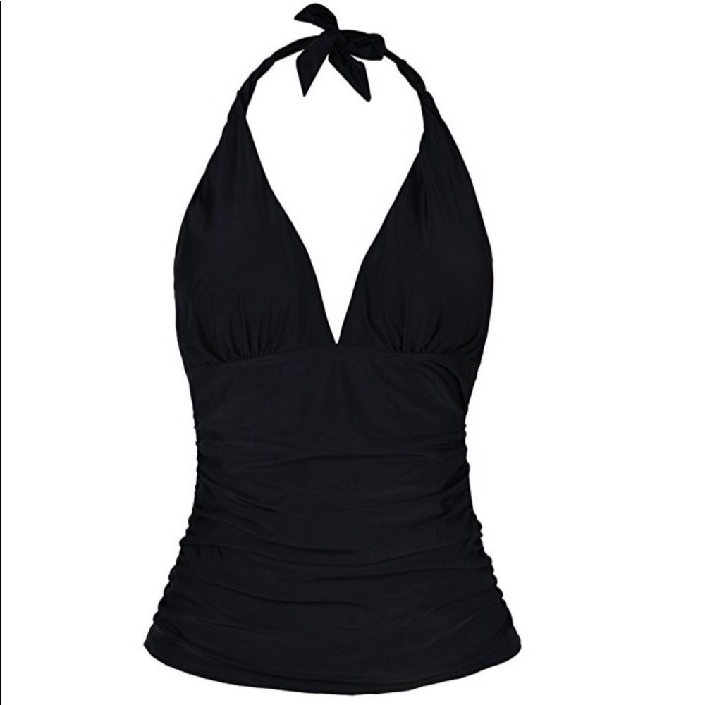 NWT Mycoco Black Halter Top Size 12